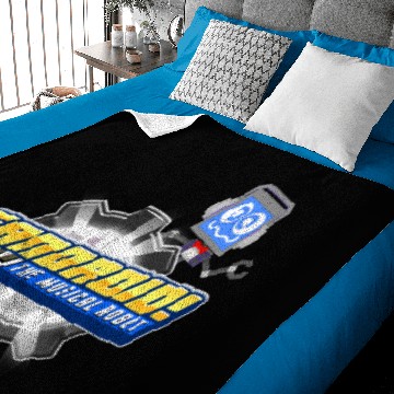 Discover Fandroid Logo with Waving Fandroid Baby Blankets