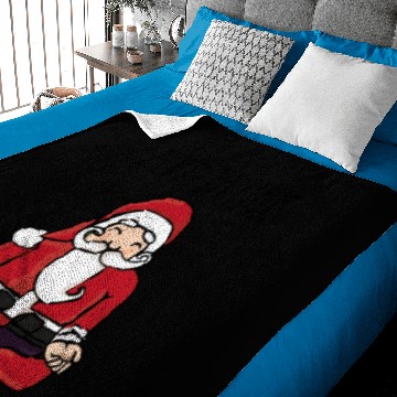 Discover Santa Claus Zent Ta Claus funny Baby Blankets