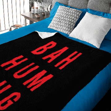 Discover bah hum bug Baby Blankets