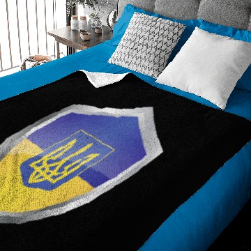 Discover Emblem Ukraine Baby Blankets