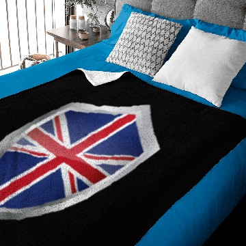 Discover Emblem Union Jack Baby Blankets