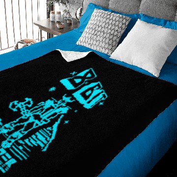 Discover 8 Bit Crusader Baby Blankets