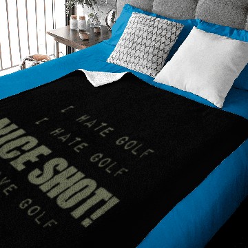 Discover I Hate Golf Baby Blankets