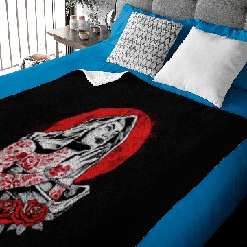 Discover Virgin Mary Tattoo Baby Blankets