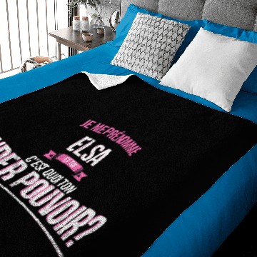 Discover Elsa super power gift Baby Blankets