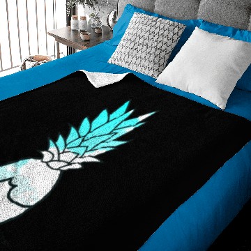 Discover Classic PineApple Light Blue | Limited ♕ Baby Blankets