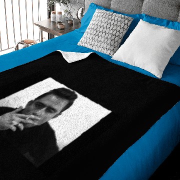 Discover Winking Johnny Cash Baby Blankets