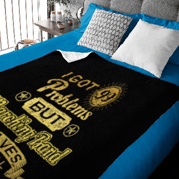 Discover i got 99 problems solved probleme Marching Band Baby Blankets