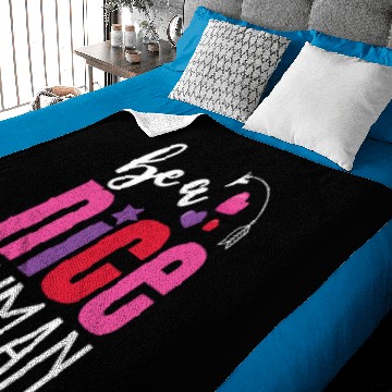 Discover Be A Nice Human Baby Blankets