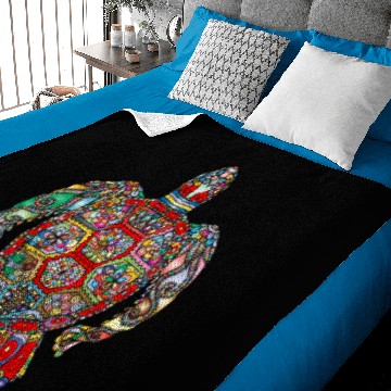 Discover sea turtle Baby Blankets