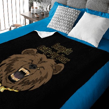 Discover Grizzly Gangsta Baby Blankets
