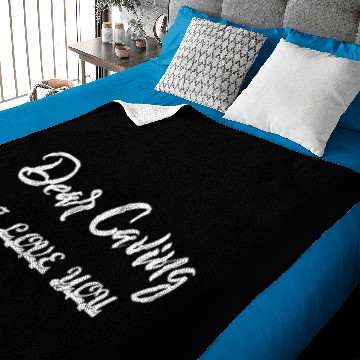 Discover Dear Caving I Love You Baby Blankets