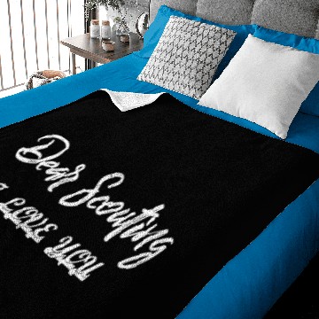 Discover Dear Scouting I Love You Baby Blankets