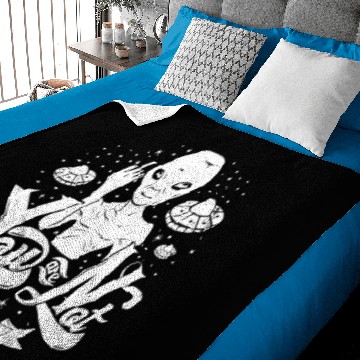 Discover Alien You Are Not Alone Baby Blankets