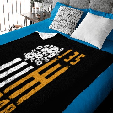 Discover Muscle Car Mechanic Mug Baby Blankets