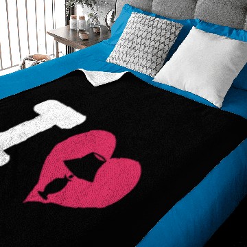 Discover I Love Lamp Baby Blankets