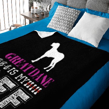 Discover Great Dane Is My BFF Baby Blankets