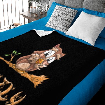 Discover Emily Owl Baby Blankets