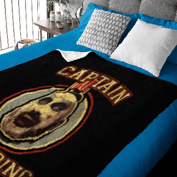 Discover Captain Spaulding Est 1977 Baby Blankets