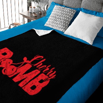 Discover Cherry bomb Baby Blankets