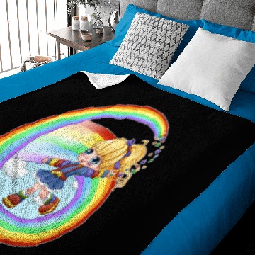 Discover rainbow brite Baby Blankets