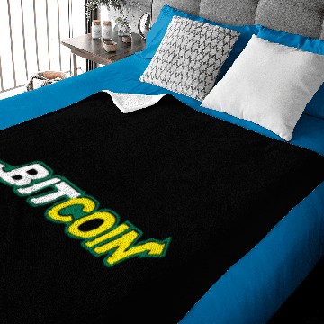 Discover Bitcoin Subway Baby Blankets