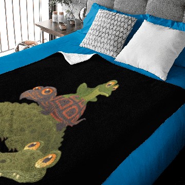 Discover Swamp Squad Baby Blankets
