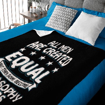 Discover Some Men Become Philosophy Majors Baby Blankets