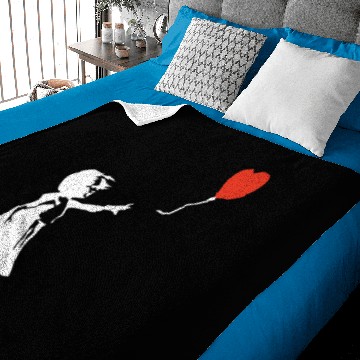 Discover Banksy Style Baby Blankets