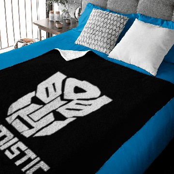 Discover Be optimistic transformers robot optimus prime Baby Blankets