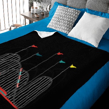 Discover roller coaster Baby Blankets