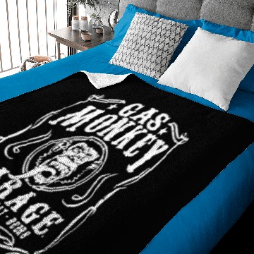 Discover Gas Monkey Garage Baby Blankets