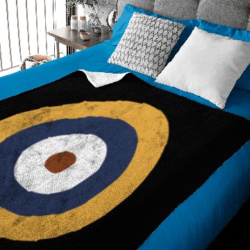 Discover Spitfire Roundel Baby Blankets