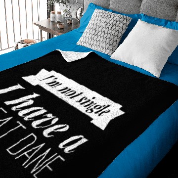 Discover I have a Great Dane Baby Blankets