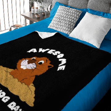 Discover Awesome Groundhog Day Gift Baby Blankets