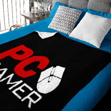 Discover PC Gaming Gamer Mouse computer gift idea present Baby Blankets