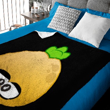 Discover Sad Orange Fruit Image Baby Blankets