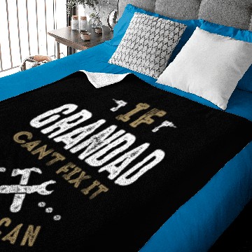 Discover Grandad Can Fix It! Baby Blankets