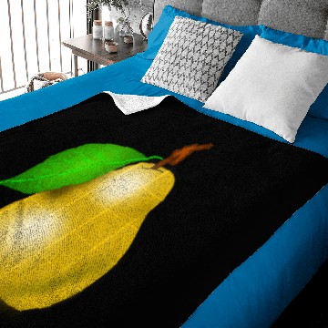 Discover Hmm delicious! Pear! Baby Blankets