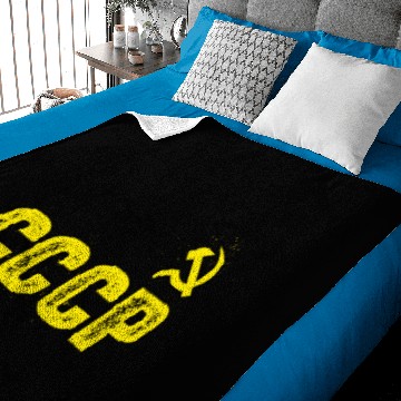 Discover CCCP Vintage Communist Baby Blankets