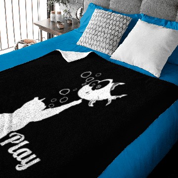 Discover catfish wite Baby Blankets