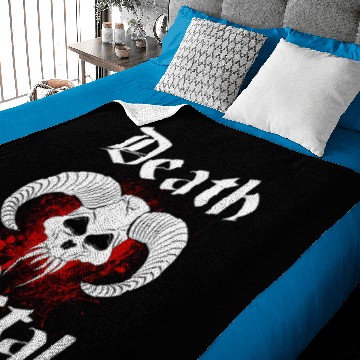 Discover Death Metal Baby Blankets