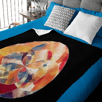 Discover Geometric Abstract Circle Baby Blankets