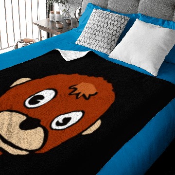 Discover Monkey Face Baby Blankets