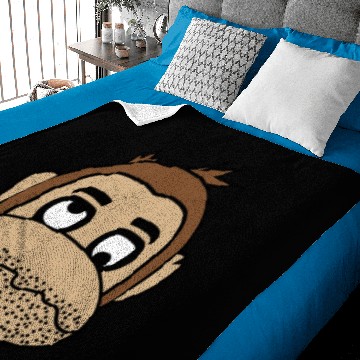 Discover Drunk Monkey Baby Blankets