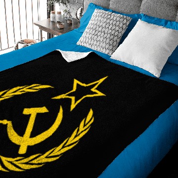Discover Cold War Communist Flag Baby Blankets