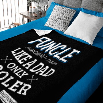 Discover Funcle Like A Dad Only Cooler Gift Baby Blankets