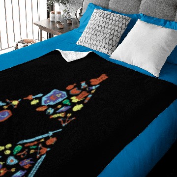 Discover Zelda Item Triforce Baby Blankets