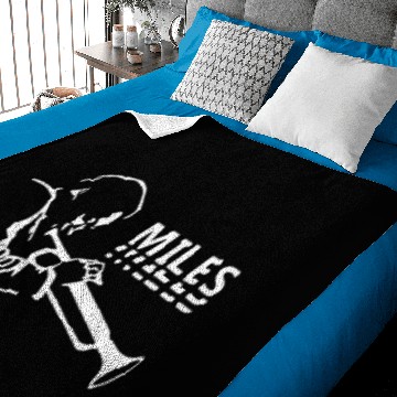 Discover Miles Davis Baby Blankets