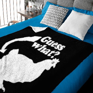 Discover chicken butt Funny Animal Baby Blankets